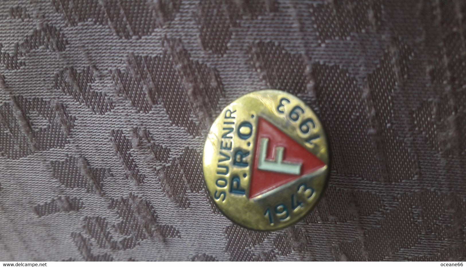 Pin's P.R.O. 1943 1993 - Militaria