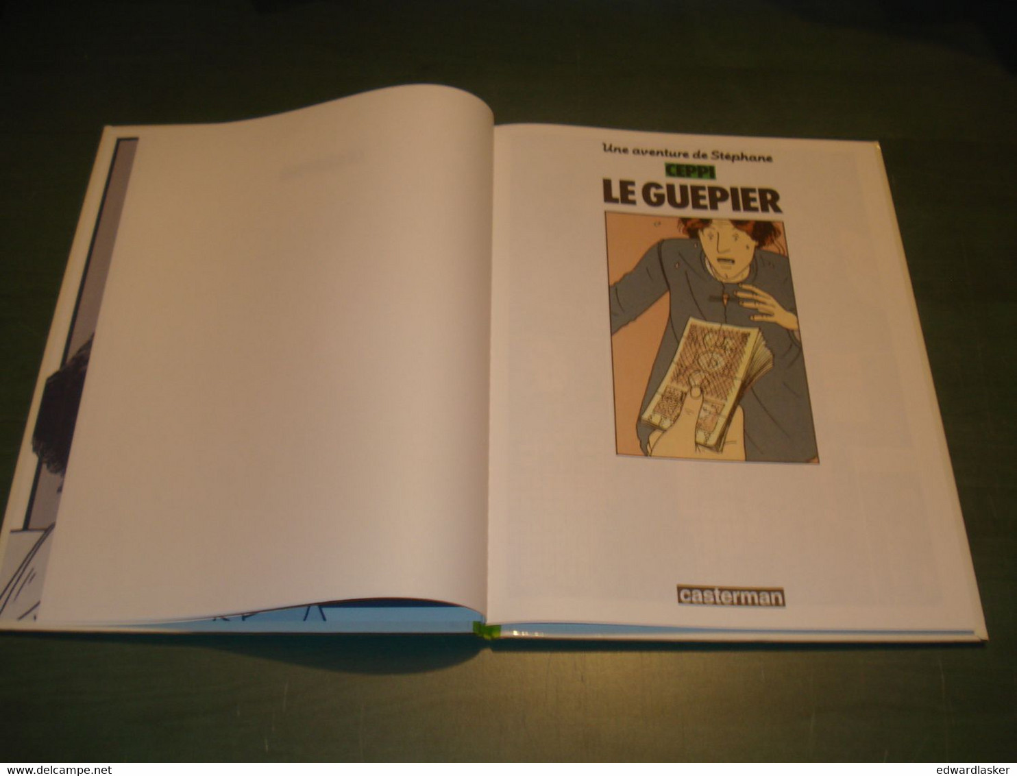 STEPHANE CLEMENT N°1 : Le Guêpier - Casterman - Réimpression - Stéphane Clément