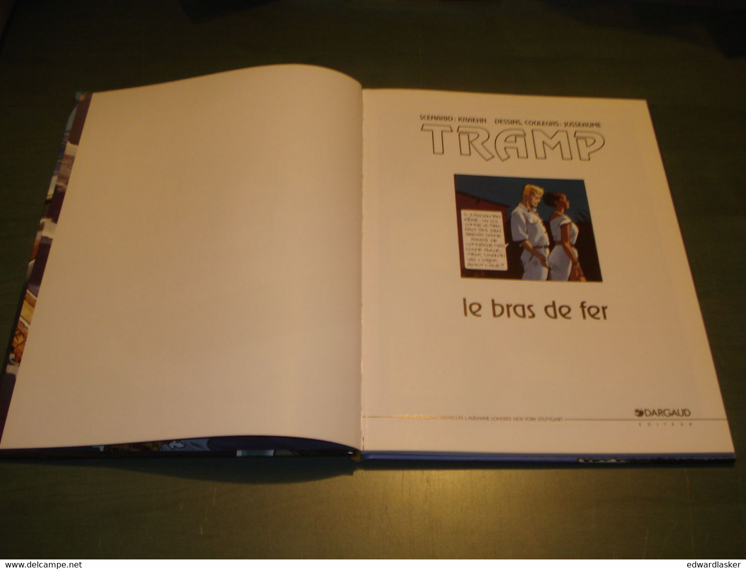 TRAMP 2 : Le Bras De Fer /Kraehn & Jusseaume - EO Dargaud1994 - Tramp