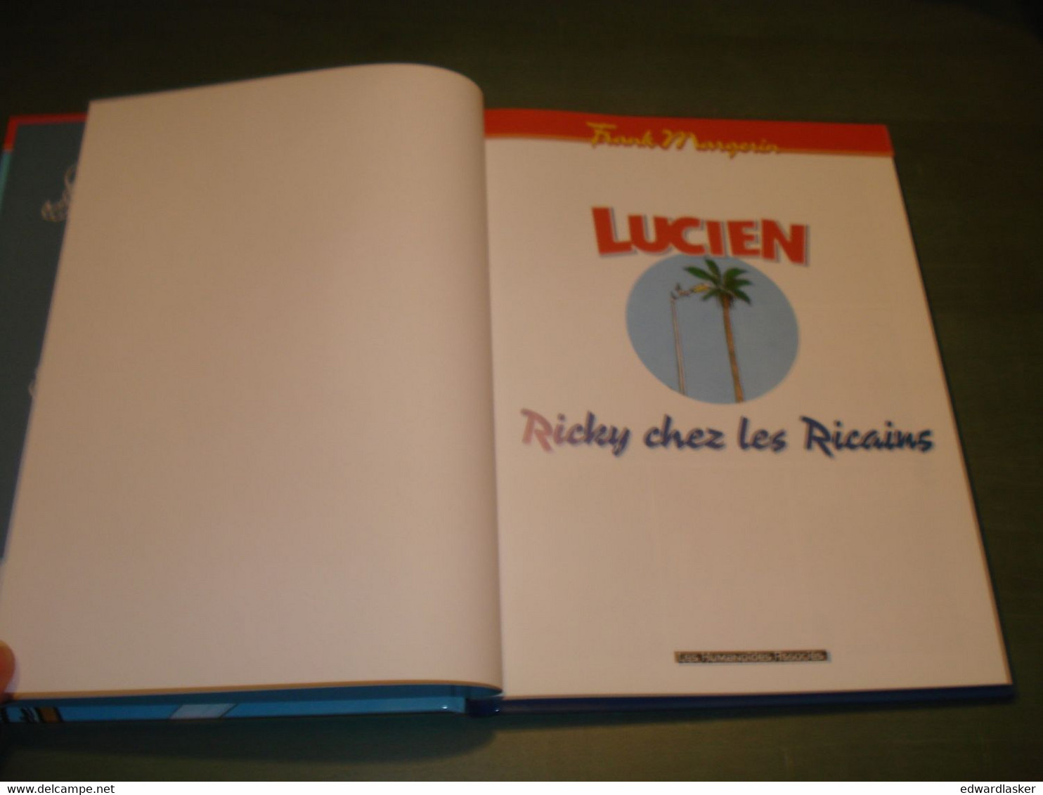 LUCIEN : Ricky Chez Les Ricains /Frank Margerin - Humanoïdes Associés - 2006 - Lucien