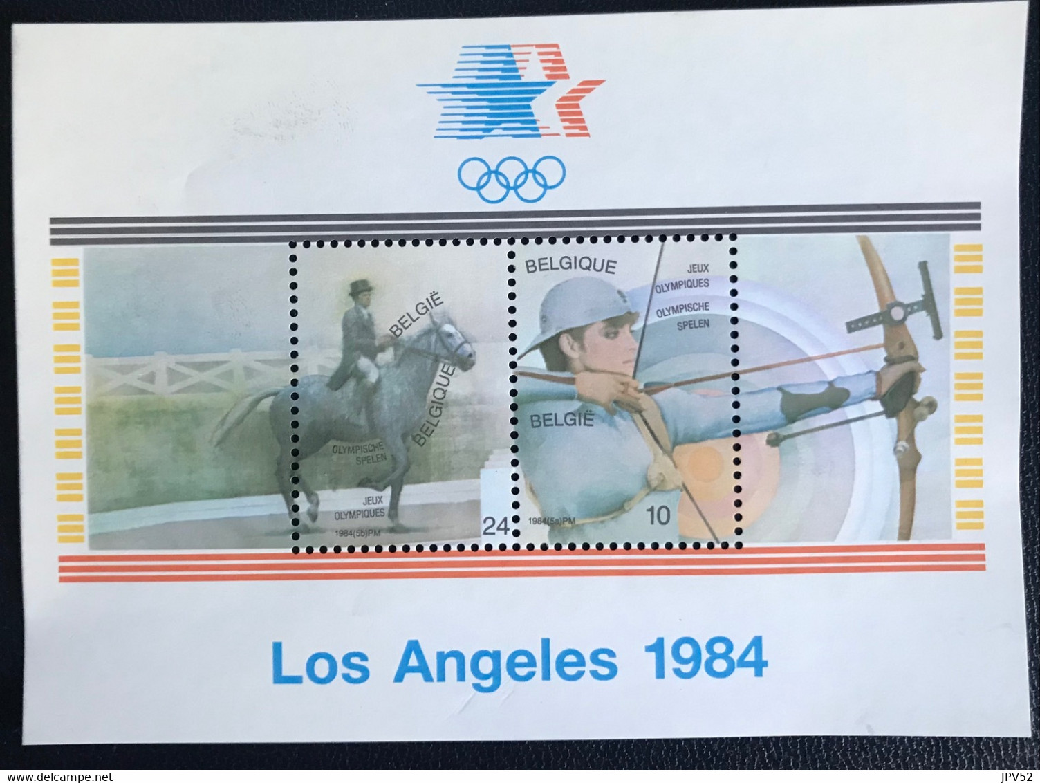 België - Belgique - C3/11 - MNH - 1984 - Michel 54 - Olympische Spelen - Feuilles Complètes & Feuillets