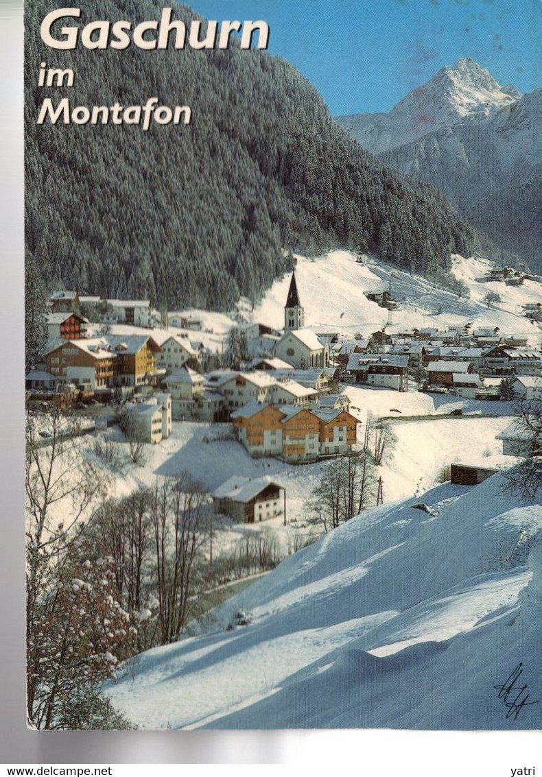 Austria - Vorarlberg - Gaschurn (viaggiata Per La Francia, 1987) - Gaschurn