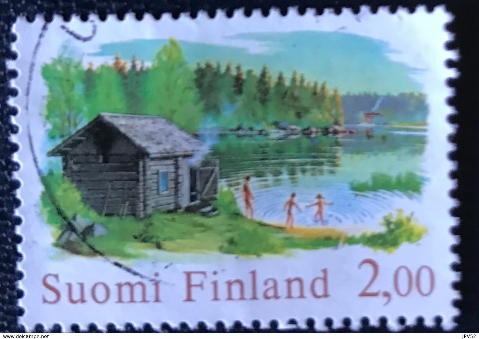 Suomi - Finland - C3/11 - (°)used - 1989 - Michel 810y - Finse Sauna - Used Stamps