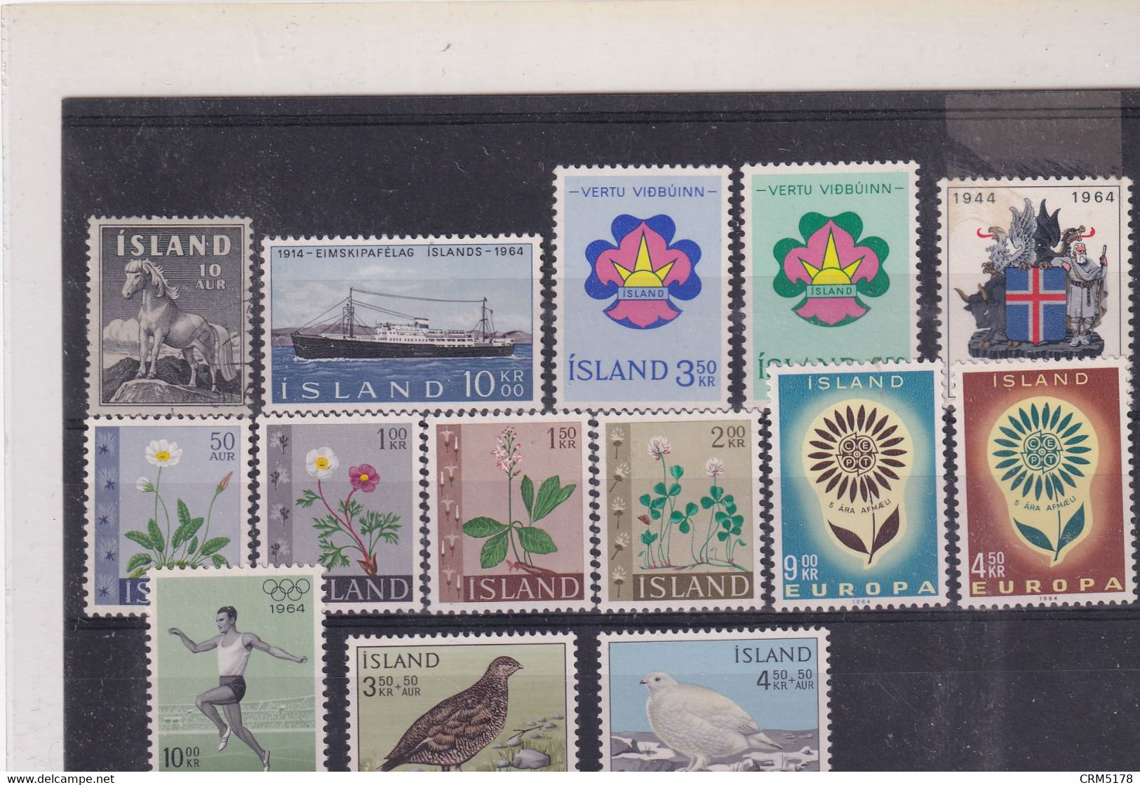 ISLANDE-LOT TP N° 332/344  -XX- MNH  1964 - Collections, Lots & Series