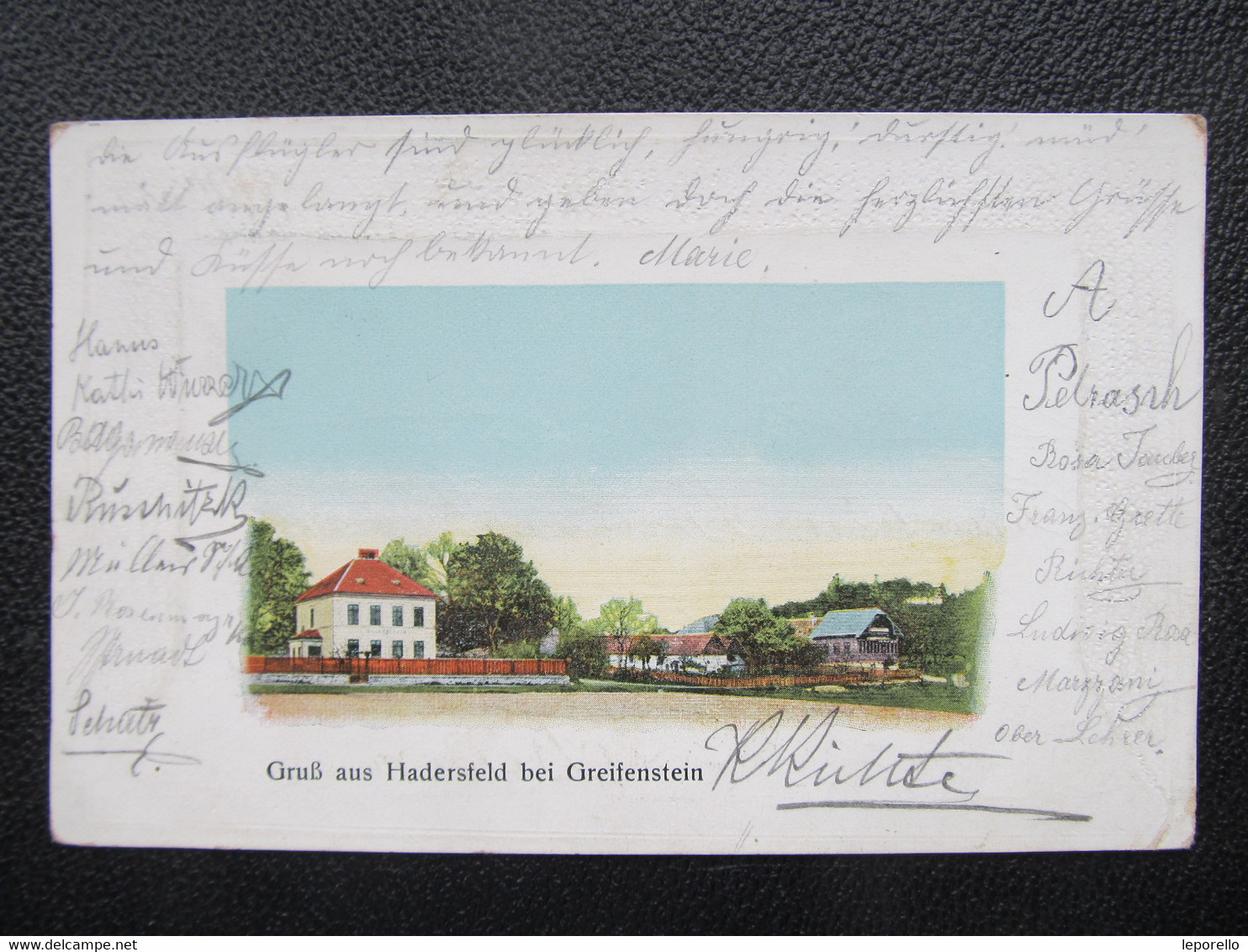 AK Hadersfeld B. Greifenstein St. Andrä Wördern 1903 Tulln  /// D*51678 - Tulln