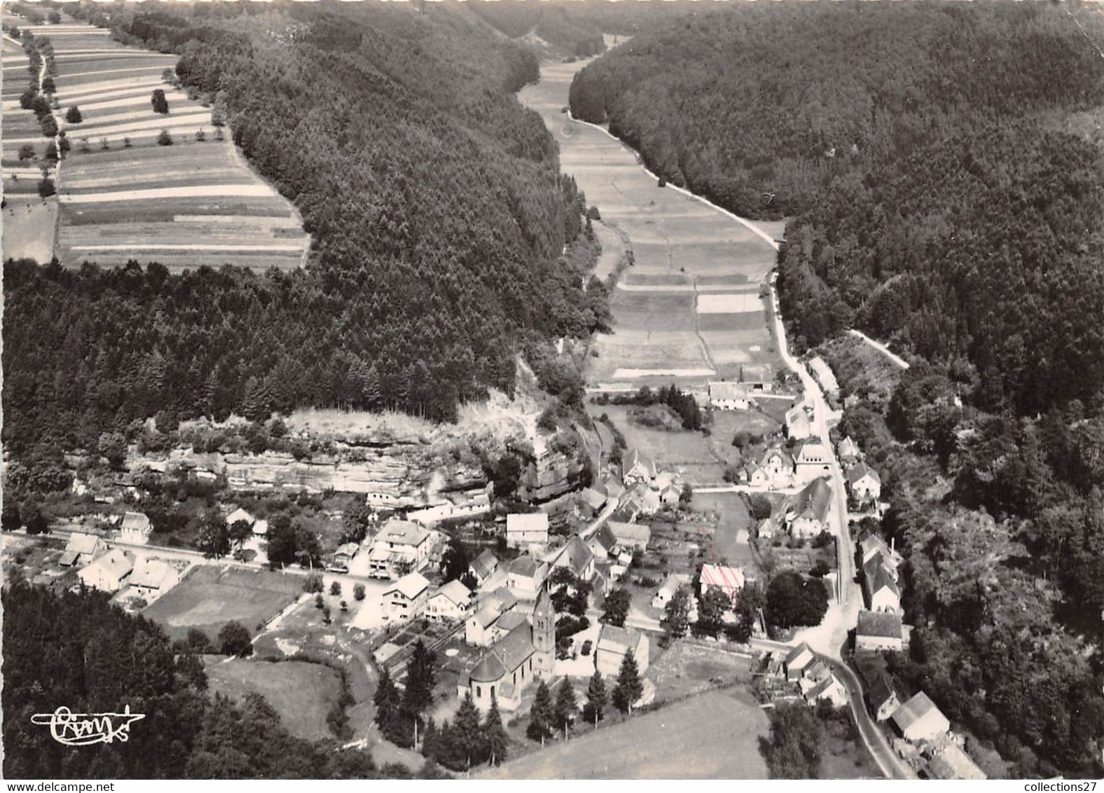 67-GRAUFTHAL- VUE GÉNÉRALE AÉRIENNE VALLÉE DE LA ZINSEL - Sonstige & Ohne Zuordnung