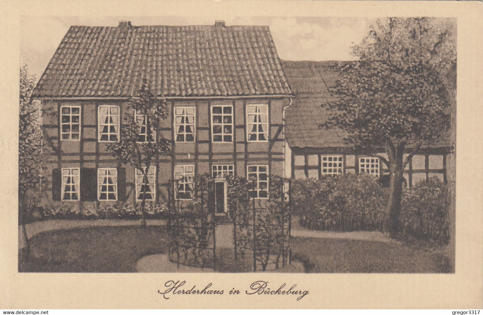 A1766) Herderhaus In BÜCKEBURG  - Tolle Sehr Alte AK !! - Bueckeburg