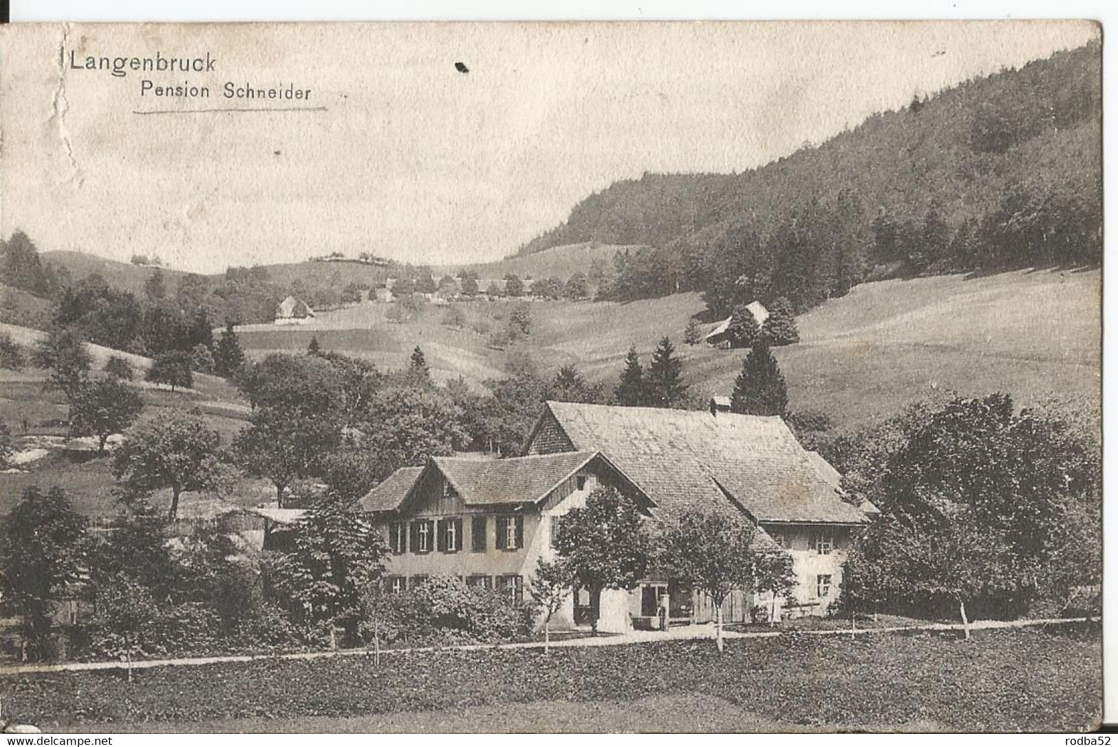 CPA - Langenbruck - Pension Schneider - Langenbruck