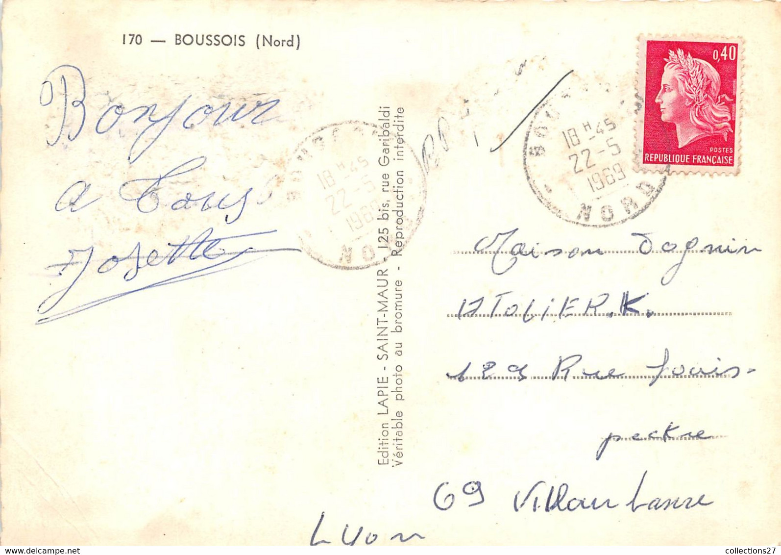 59-BOUSSOIS- MULTIVUES - Other & Unclassified