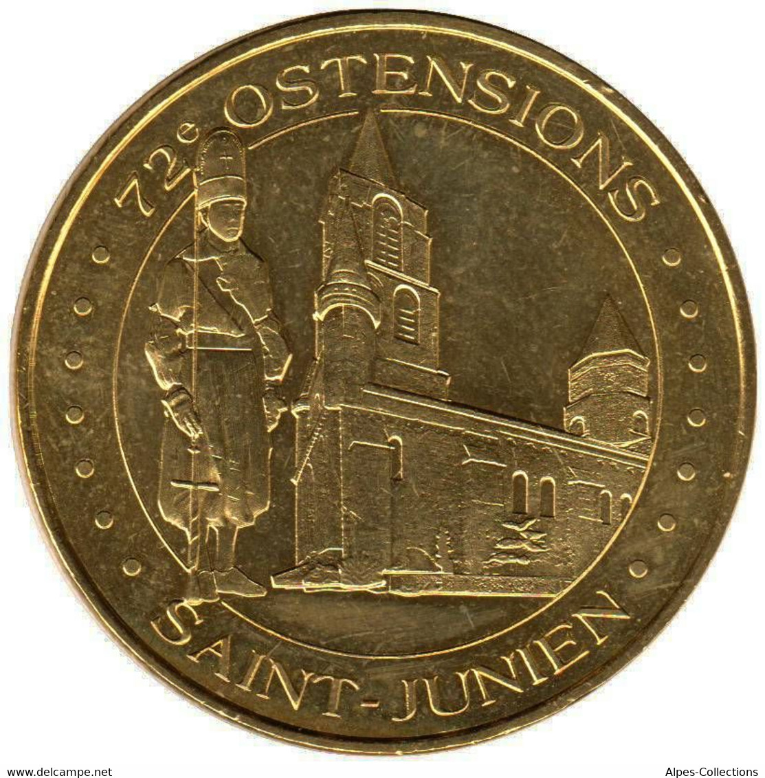 87-2204 - JETON TOURISTIQUE MDP - Saint Junien - 72e Ostensions - 2016.3 - 2016