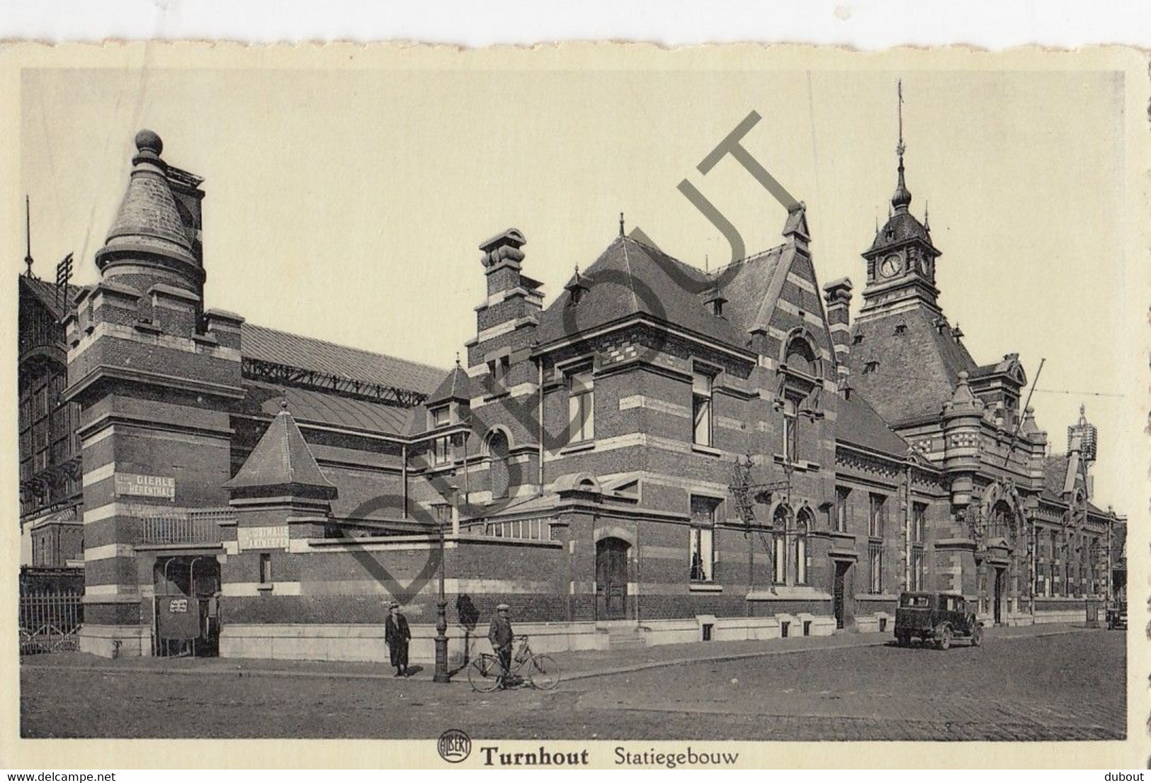 Postkaart-Carte Postale - TURNHOUT - Statiegebouw - Station (C1411) - Turnhout