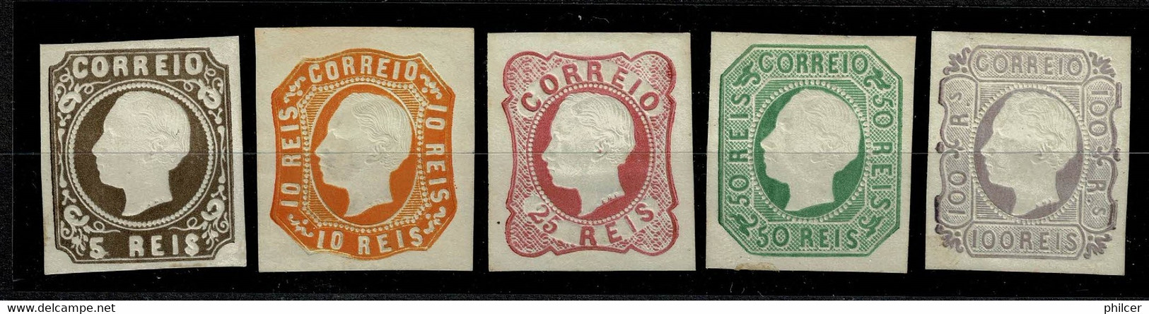 Portugal, 1885, # 14/8, Reimpressão, MNG - Neufs