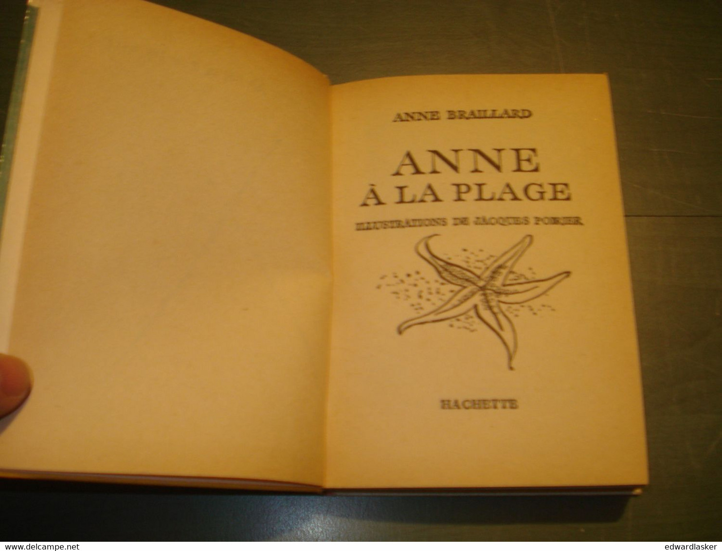 BIBLIOTHEQUE ROSE 120 : Anne à La Plage /Anne Braillard - EO 1963 - Bibliothèque Rose