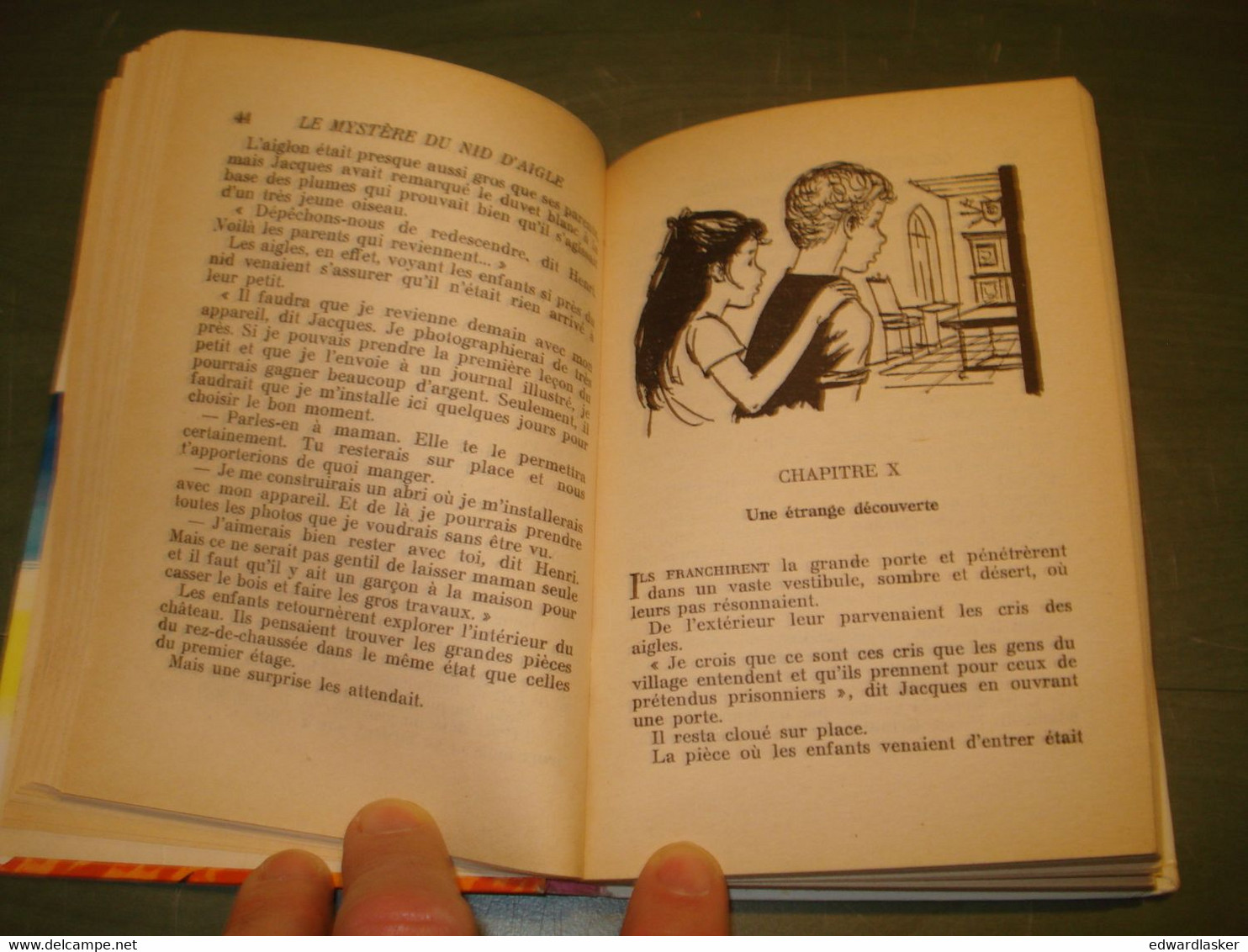 BIBLIOTHEQUE ROSE 83 : Le Mystère du Nid d'aigle /Enid Blyton - EO 1961 [1]