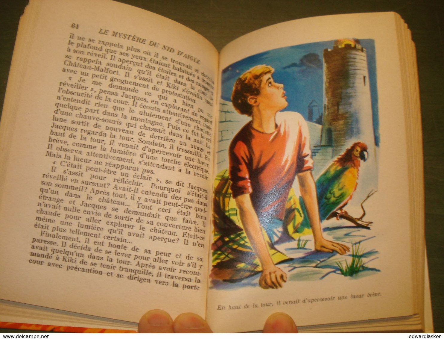 BIBLIOTHEQUE ROSE 83 : Le Mystère du Nid d'aigle /Enid Blyton - EO 1961 [1]