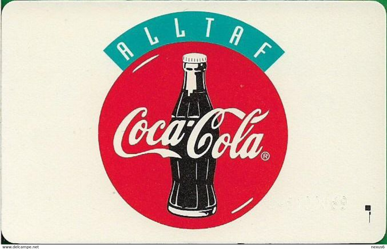 Iceland - Radomidun (Chip) - Coca Cola Alltaf, Macsea, SC5, 1994, 150U, 3.000ex, Mint - Iceland