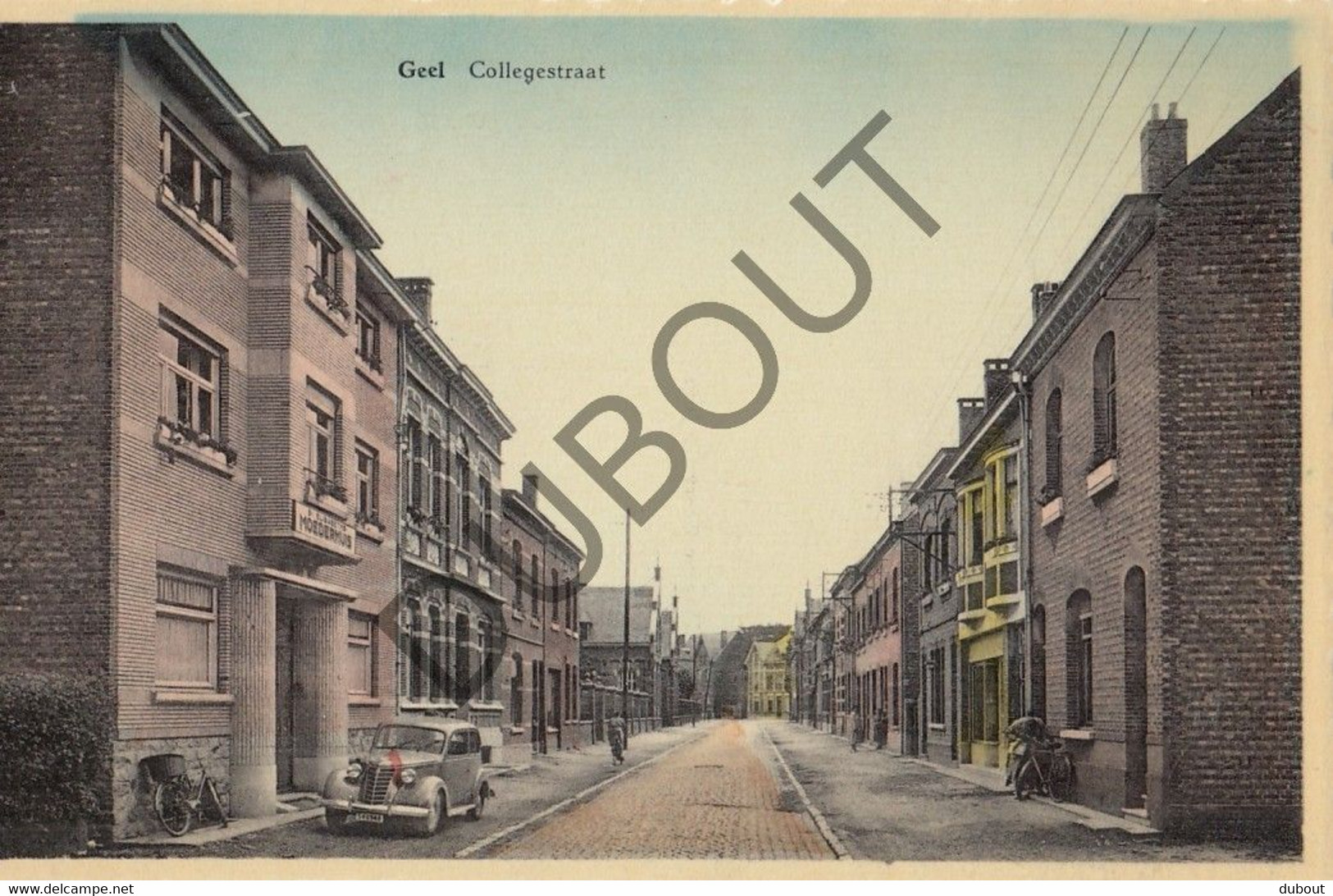 Postkaart-Carte Postale - GEEL - Collegestraat (C1429) - Geel
