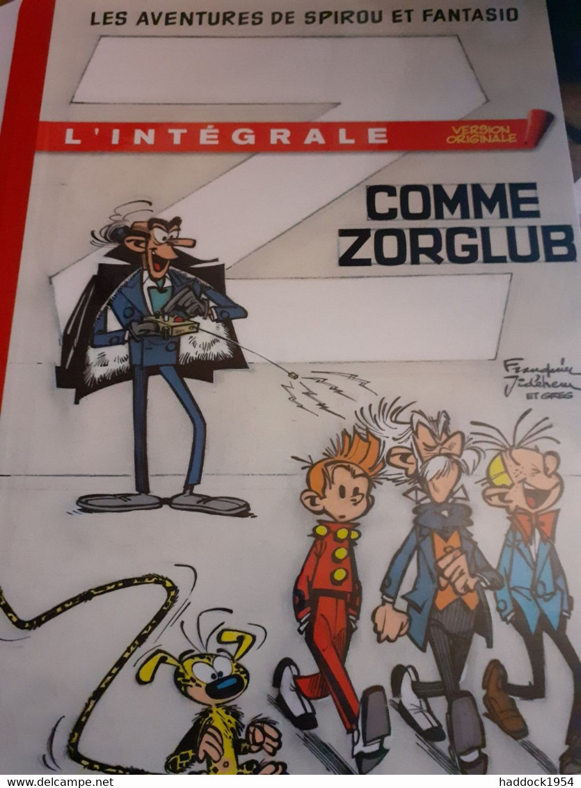 Z Comme Zorglub Spirou  FRANQUIN Marsu Productions 2012 - First Copies
