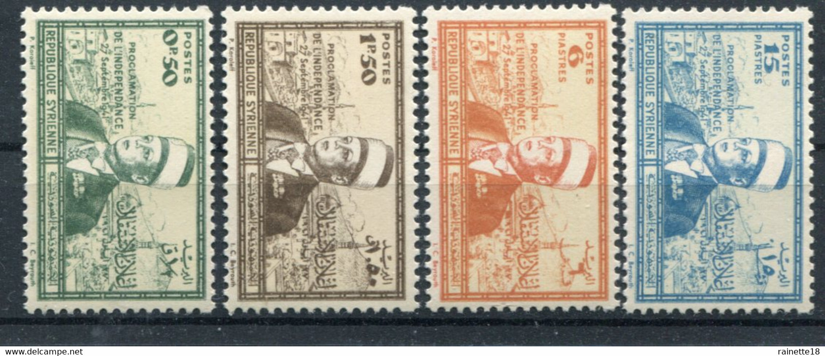 Syrie          260/263 ** - Unused Stamps