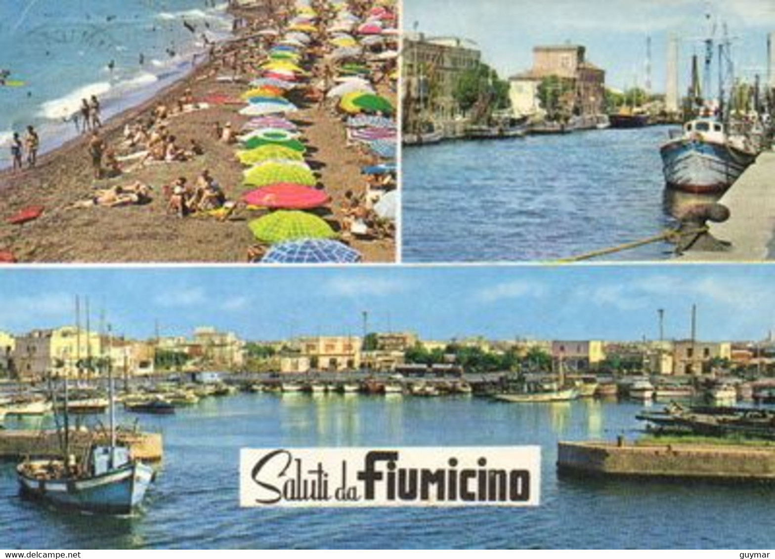 FIUMICINO - PORTO - SPIAGGIA - 1193 - Fiumicino