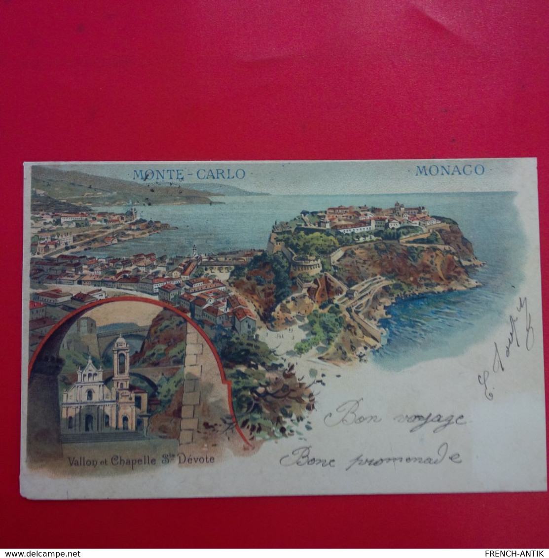 MONTE CARLO MONACO LITHOGRAPHIE - Other & Unclassified