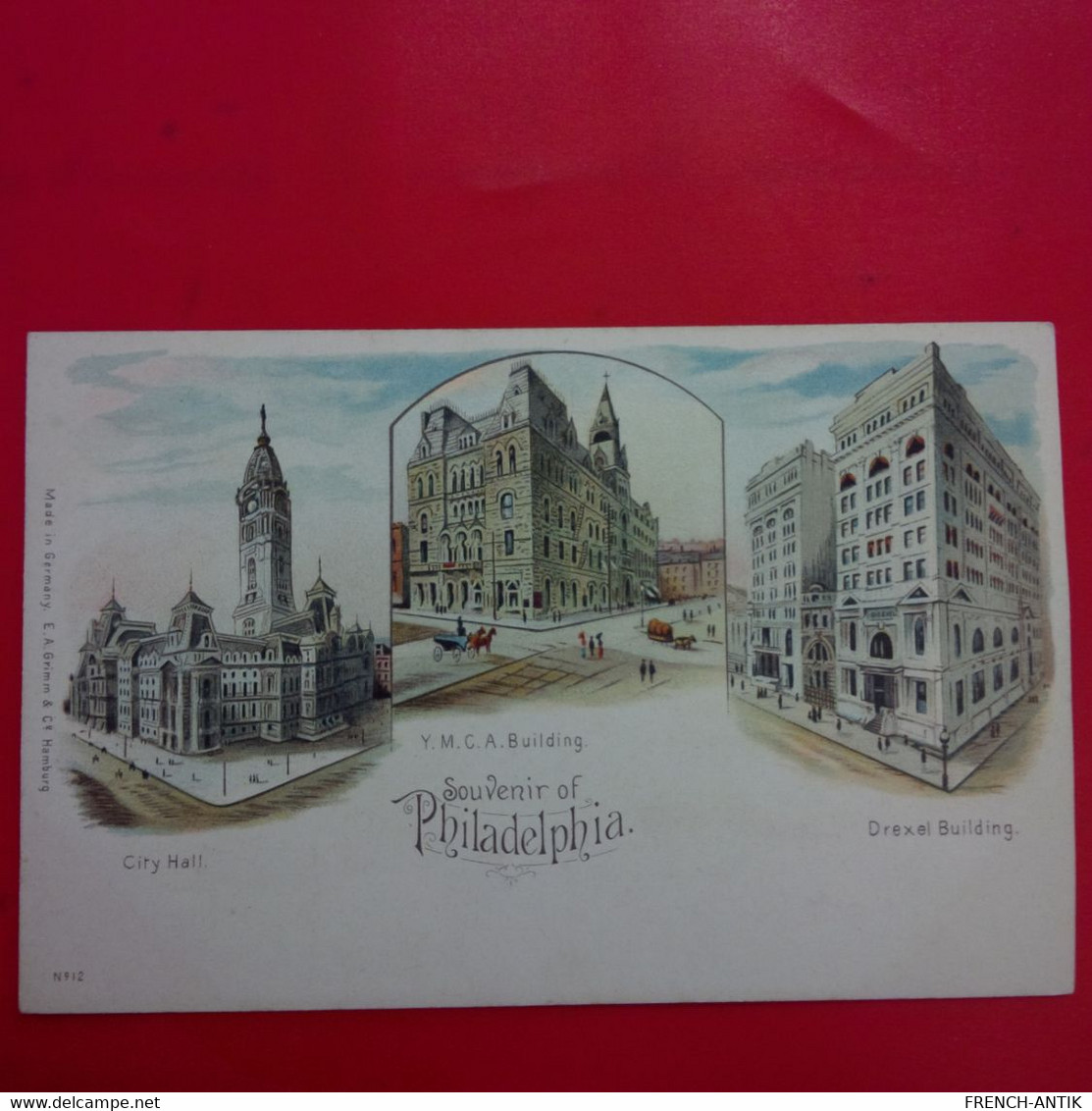 SOUVENIR OF PHILADELPHIA DREXEL BUILDING CITY HALL - Philadelphia