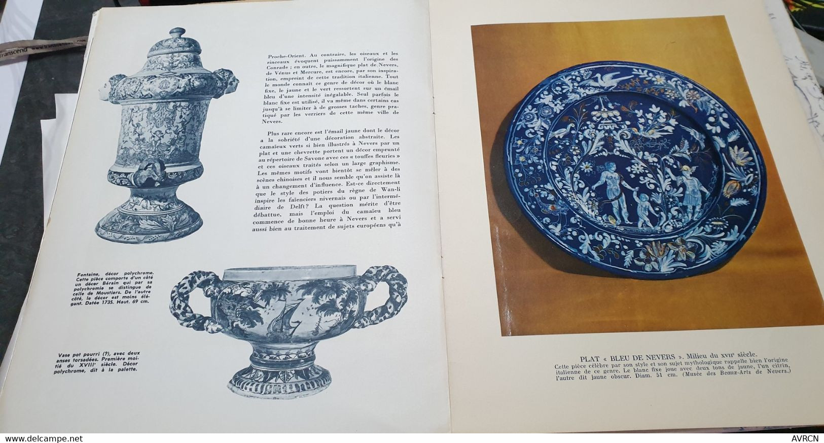 LA FAIENCE NIVERNAISE Au Musée De Nevers (H.P FOUREST )  1960 - Nevers (FRA)