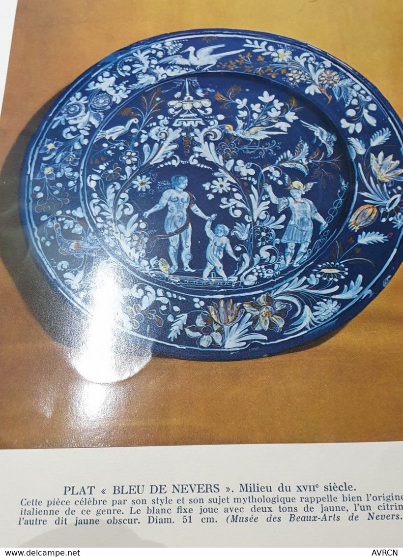 LA FAIENCE NIVERNAISE au Musée de Nevers (H.P FOUREST )  1960