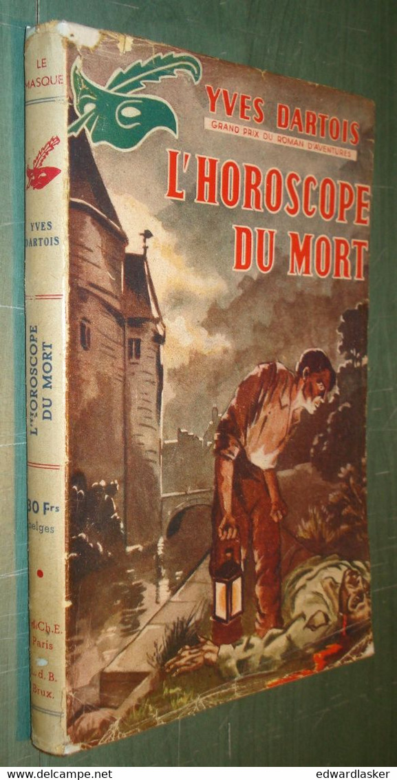 Le MASQUE (série Belge) : L'horoscope Du Mort /Yves Dartois - Avec Jaquette - Le Masque