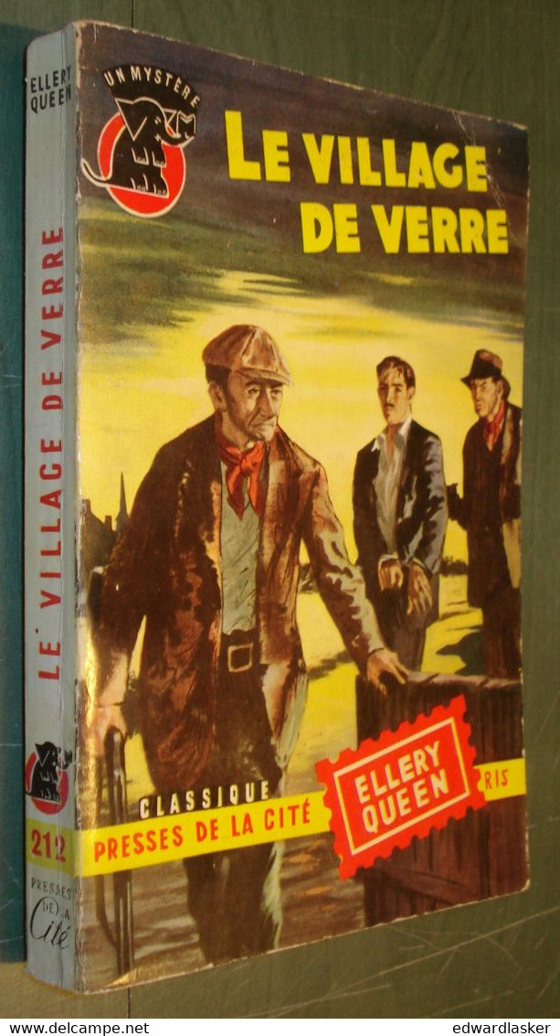 Un MYSTERE N°212 : Le Village De Verre /Ellery QUEEN - Mars 1955 - Presses De La Cité