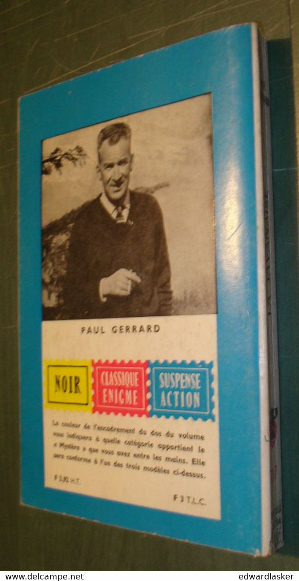 Un MYSTERE N°707 : La Javanaise /Paul Gerrard - Septembre 1964 - Presses De La Cité