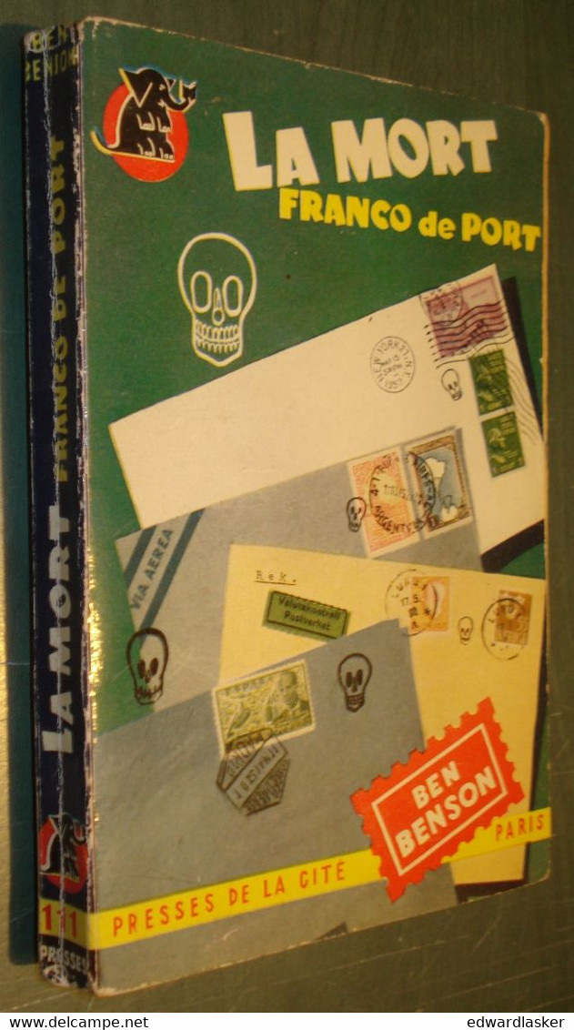 Un MYSTERE N°111 : La MORT Franco De Port /Ben BENSON - Janvier 1953 [1] - Presses De La Cité