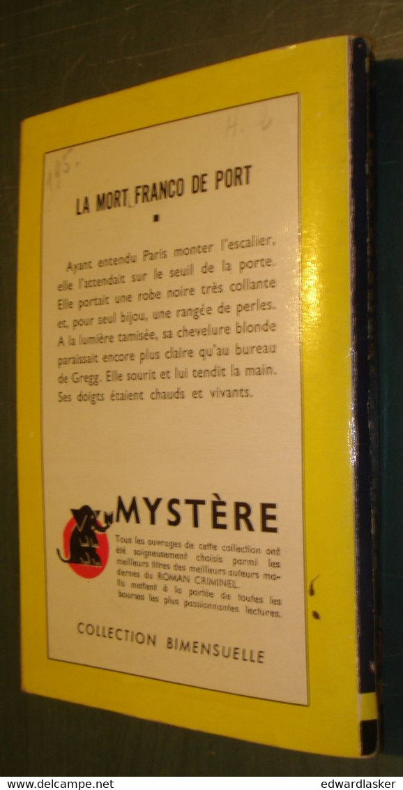 Un MYSTERE N°111 : La MORT Franco De Port /Ben BENSON - Janvier 1953 [1] - Presses De La Cité