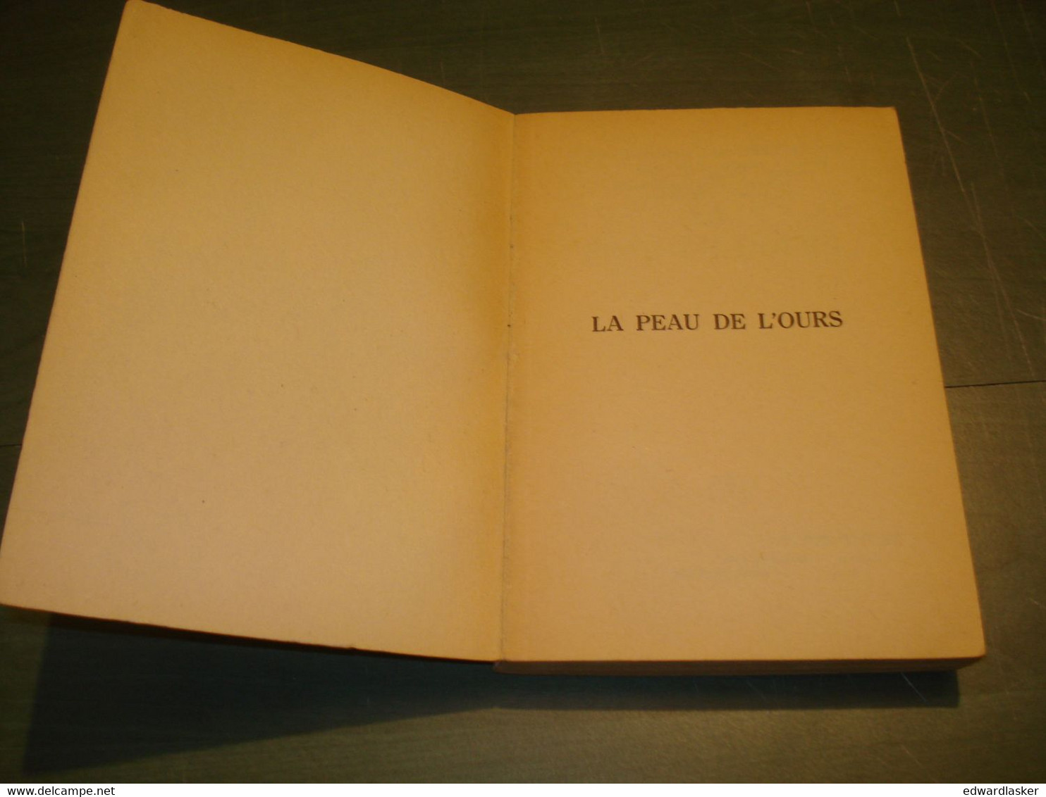 Un MYSTERE N°598 : La Peau De L'ours /Dorothea Bennett - 1961 - Presses De La Cité