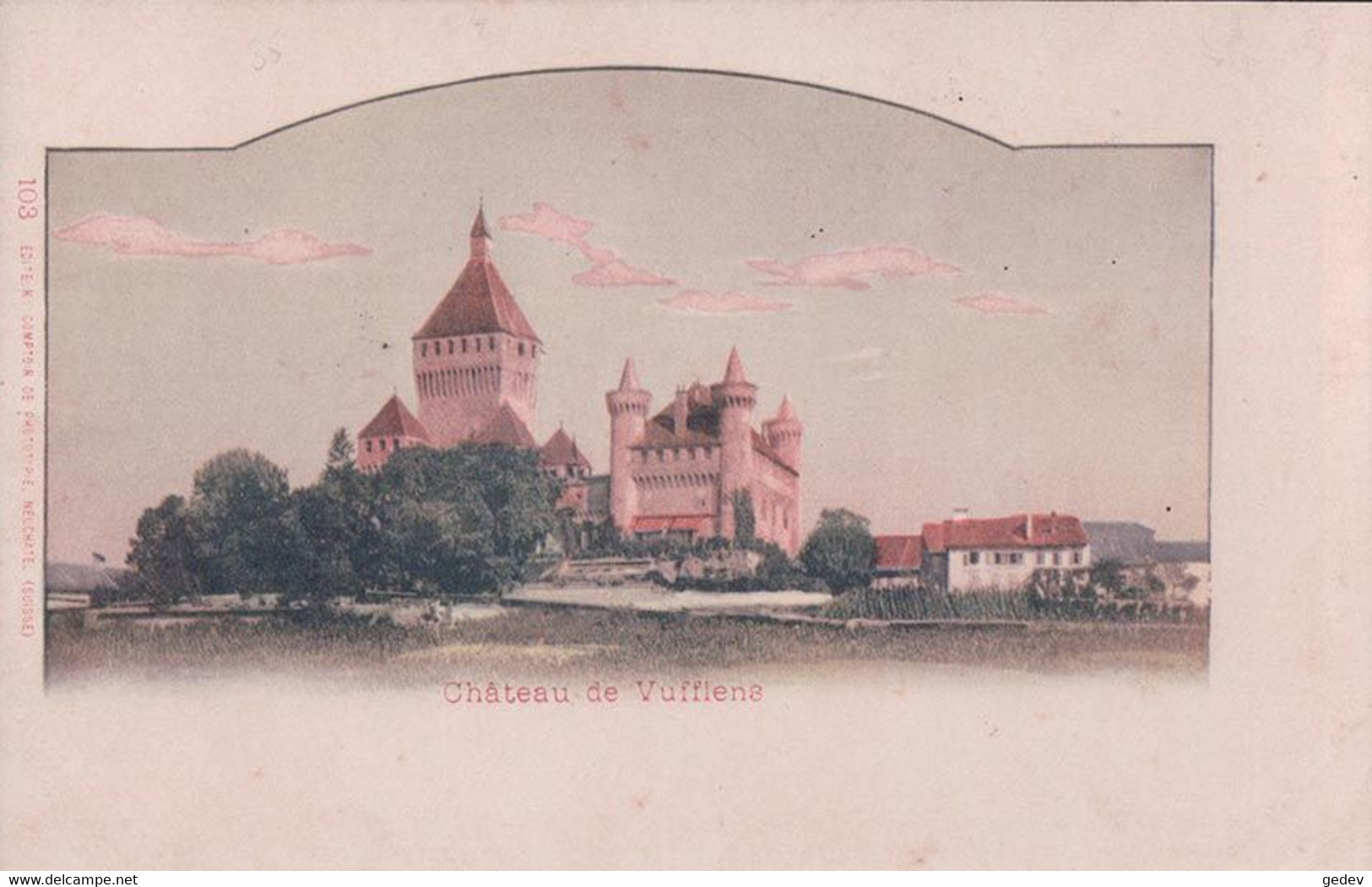 Vufflens Le Château VD, Le Château (103) - Vufflens-le-Château