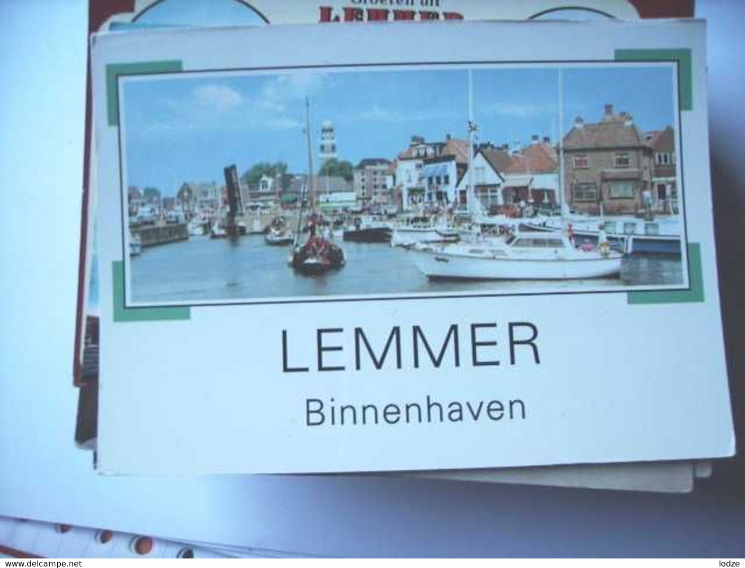 Nederland Holland Pays Bas Lemmer Met Binnenhaven - Lemmer