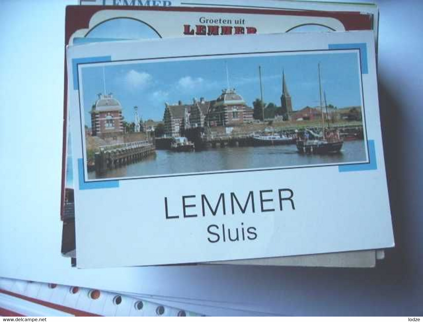 Nederland Holland Pays Bas Lemmer Met Sluis - Lemmer