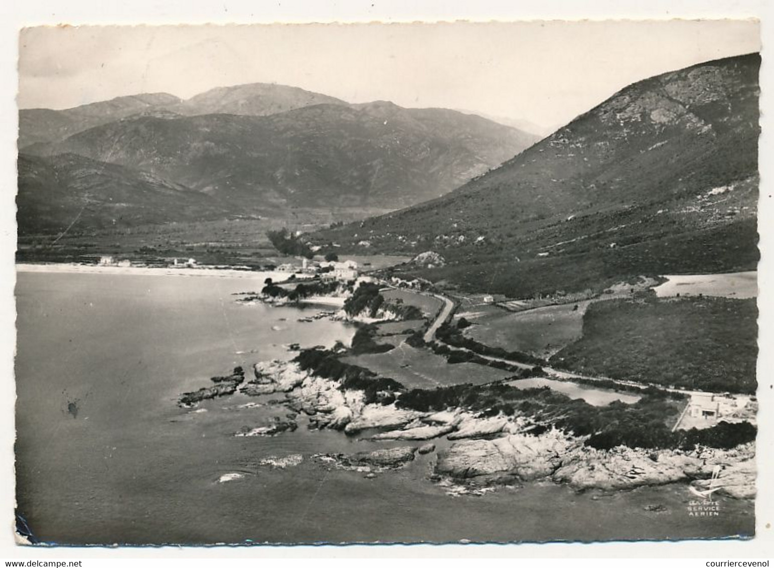 FRANCE - 20F Muller Sur CPM, Obl Hexagonale Tiretée "SAGONE / CORSE" 8/8/1959 + Tireté "BOULOURIS/ VAR 14/8/1959 - Handstempels