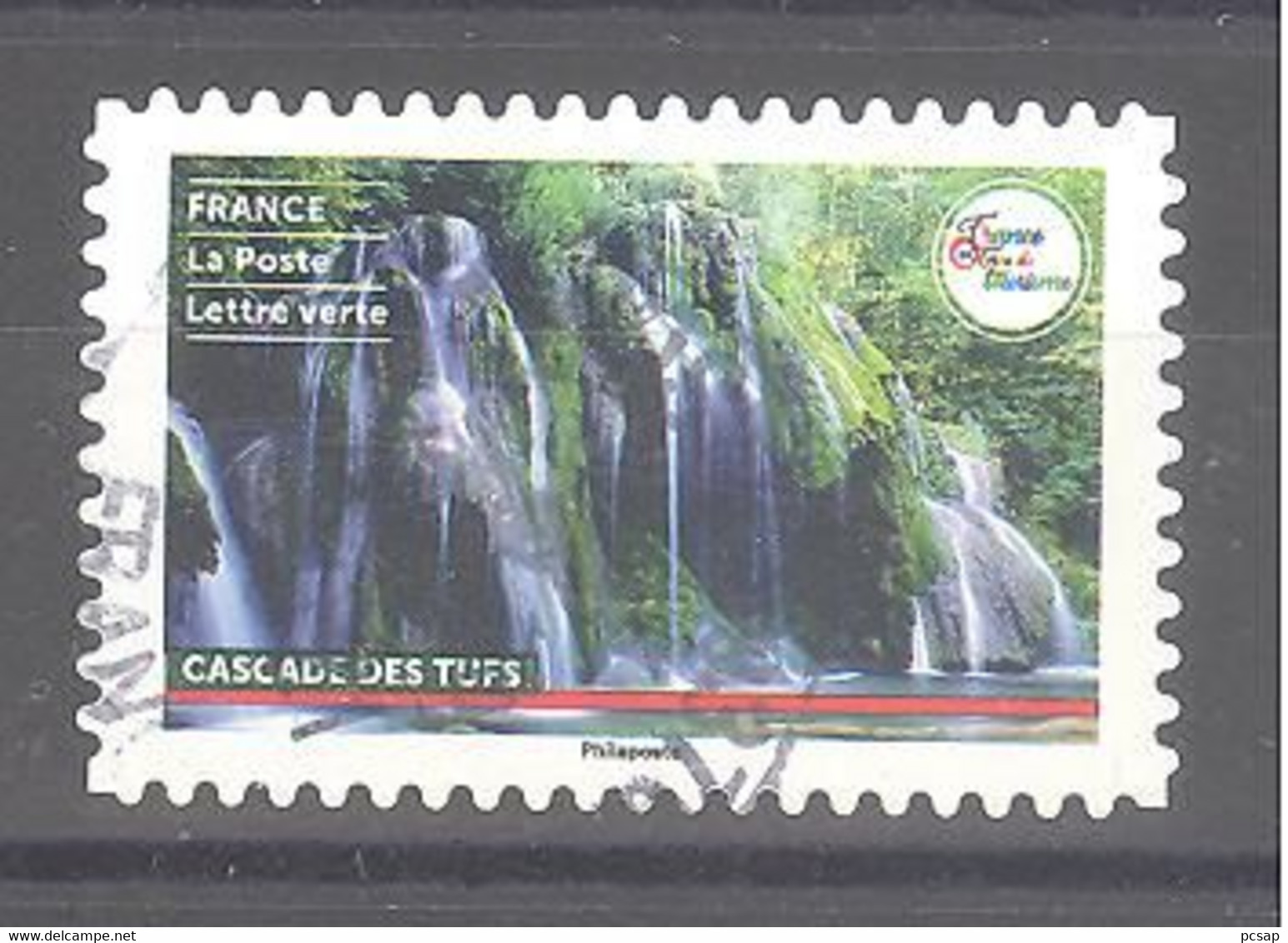 France Autoadhésif Oblitéré (France Terre De Tourisme : Cascade Des Tufs) (cachet Rond) - Used Stamps