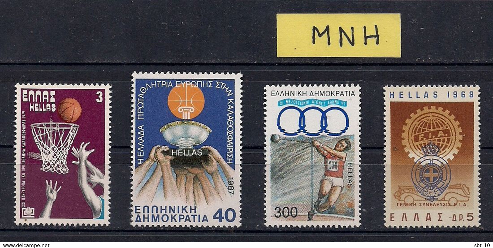 Greece - Lot Stamps, Sets Sports Events,Olympic Games - MNH - MH (10 Foto) - Sammlungen