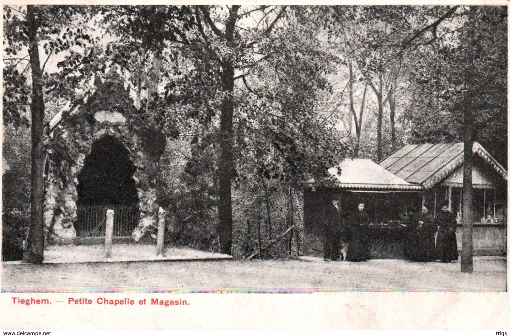 Tieghem - Petite Chapelle Et Magasin - Anzegem