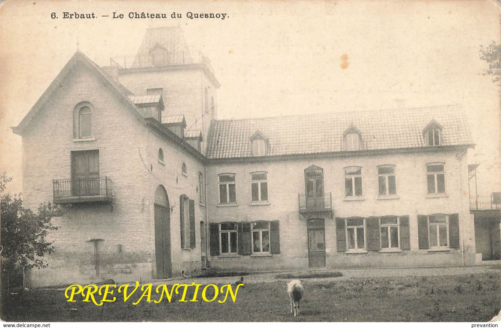 ERBAUT - Le Château Du Quesnoy - Jurbise