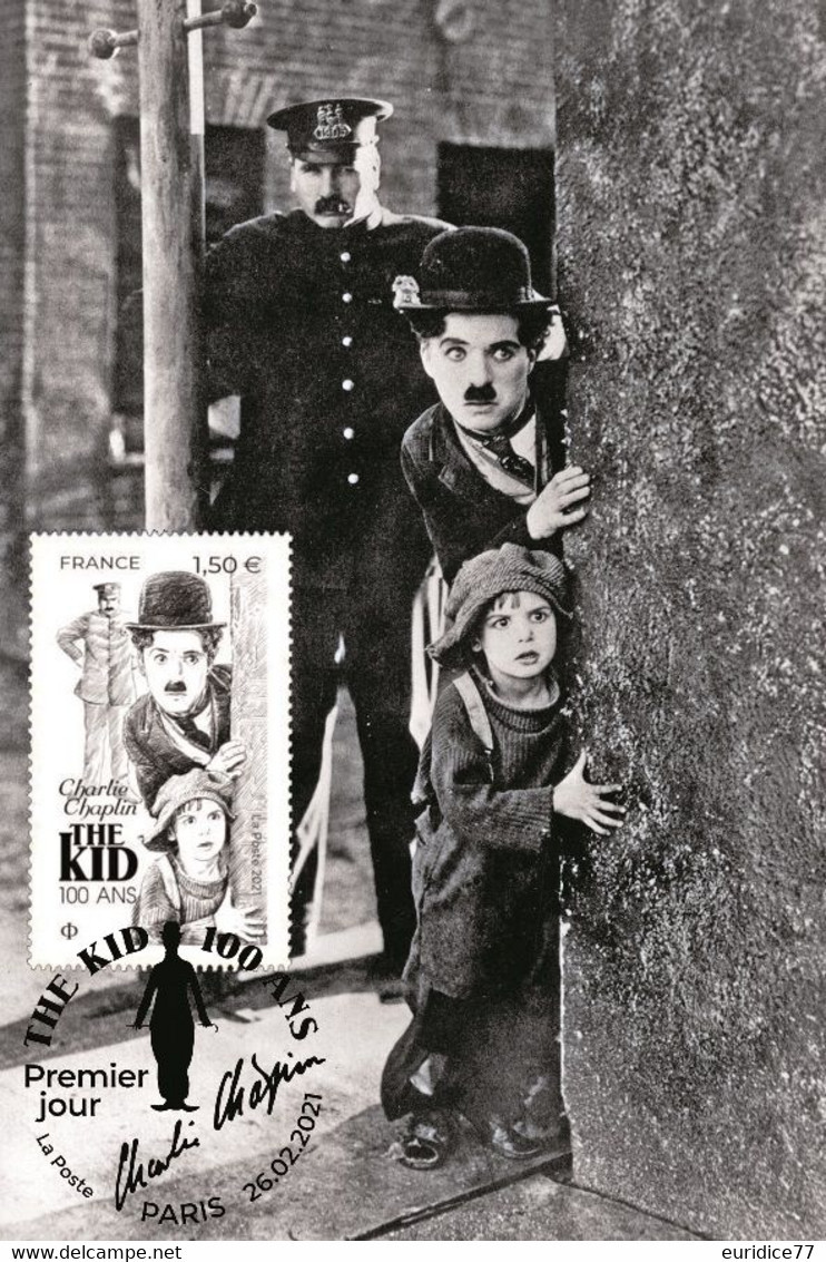 France 2021 - Chaplin The Kid Carte Maximum - 2020-…