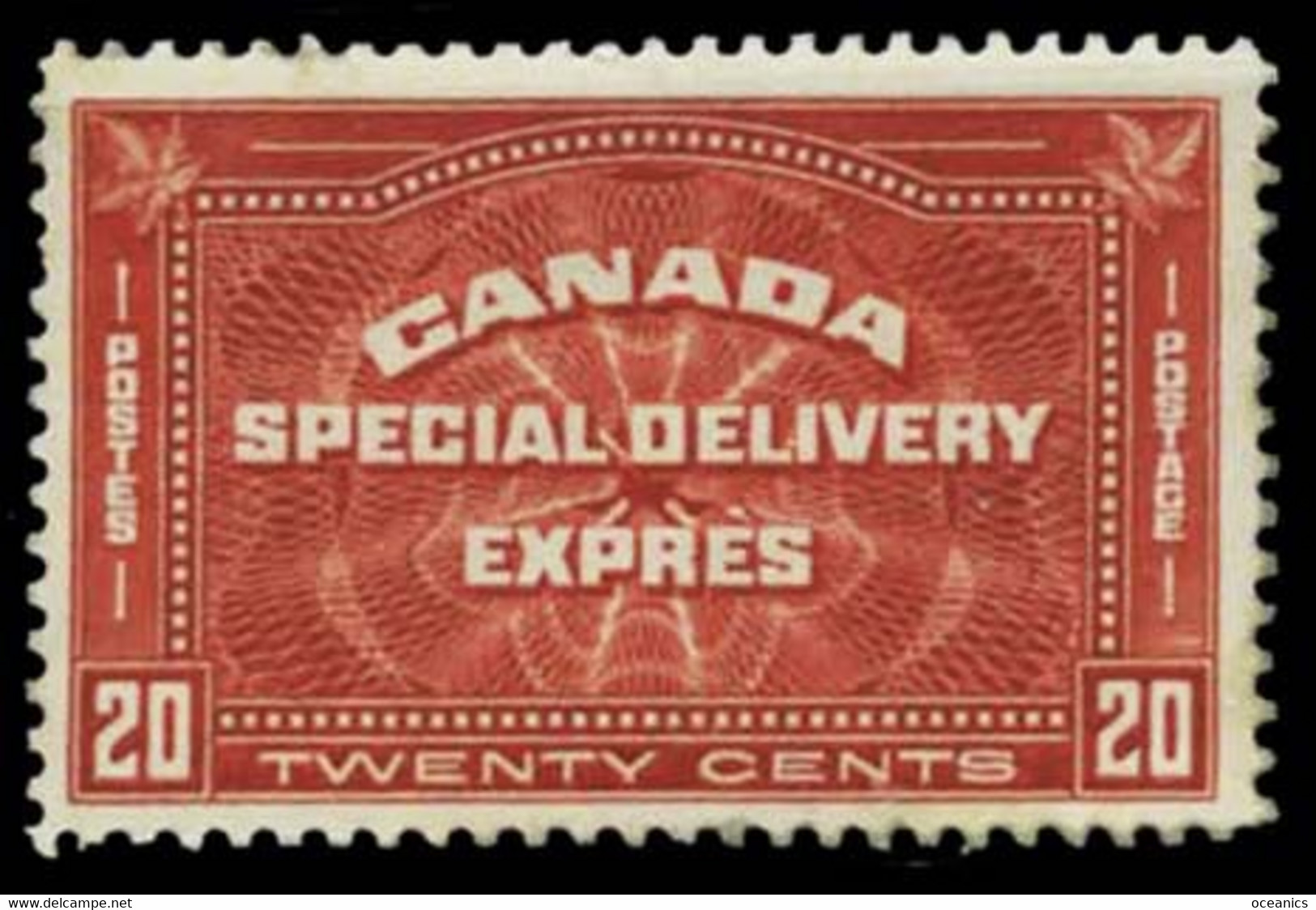 Canada (Scott No.E4 - Livraison Spéciale / Special Delivery) (*) HH - Special Delivery