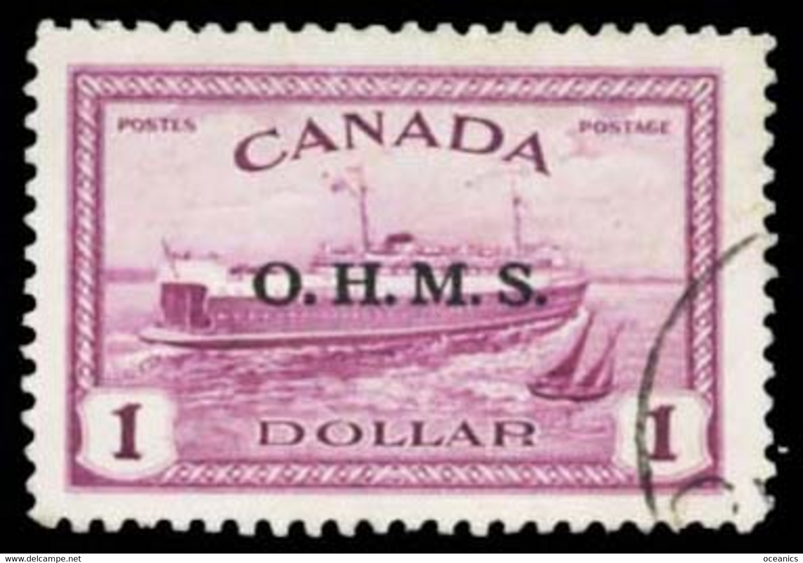 Canada (Scott No.O10 - OFFICIAL OHMS) (o) - Express