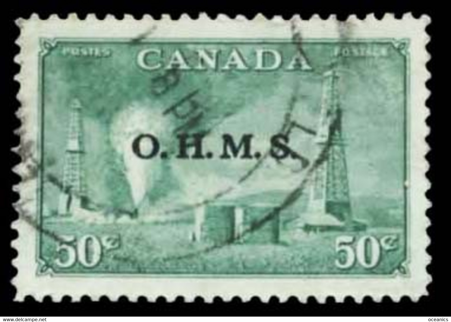 Canada (Scott No.O11 - OFFICIAL OHMS) (o) - Correo Urgente