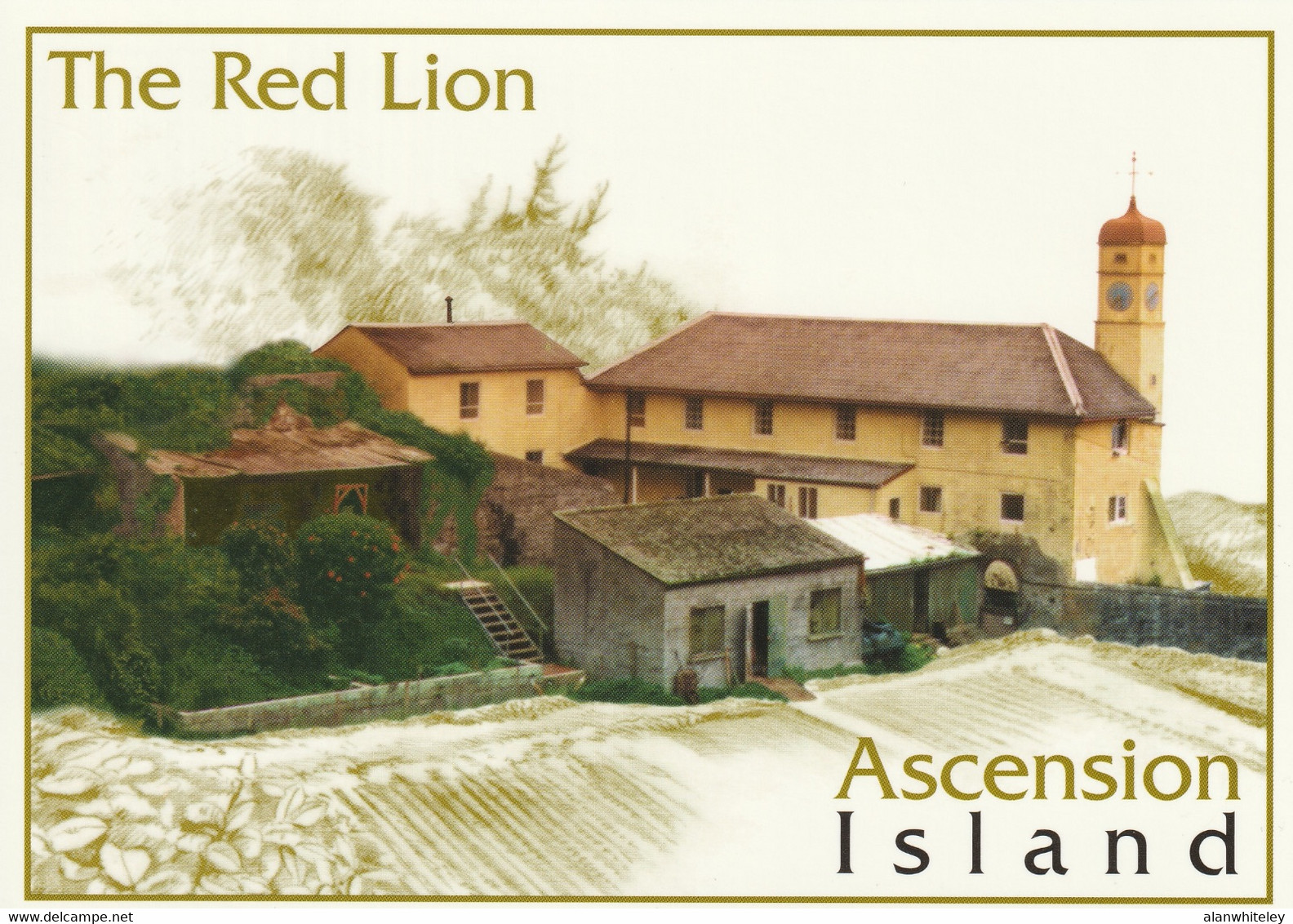 ASCENSION ISLAND 2001 Tourism: Set of 10 Postcards MINT/UNUSED