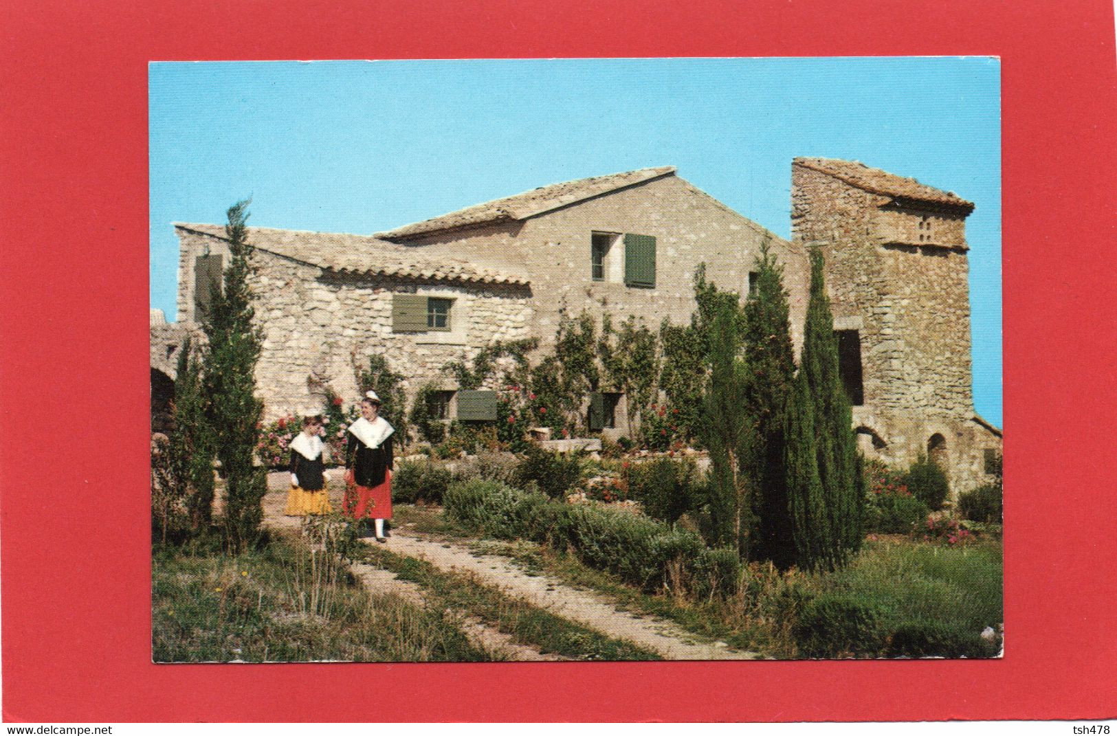 13-----EYGALIERES---vieux Mas Provençal à Eygalières--voir 2 Scans - Eyguieres