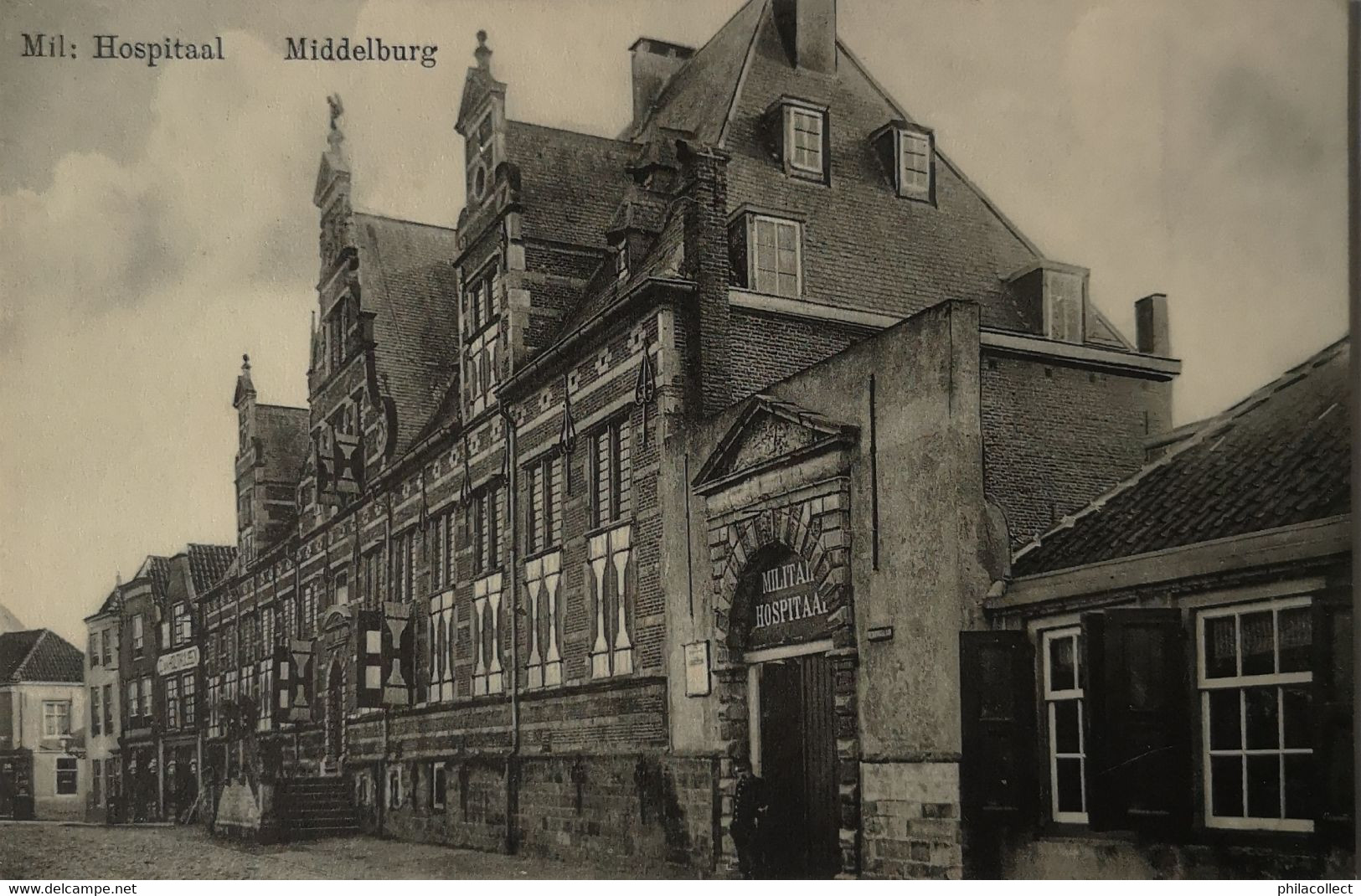 Middelburg  (Zld) Mil. Hospitaal (niet Standaard Zicht) 19?? - Middelburg