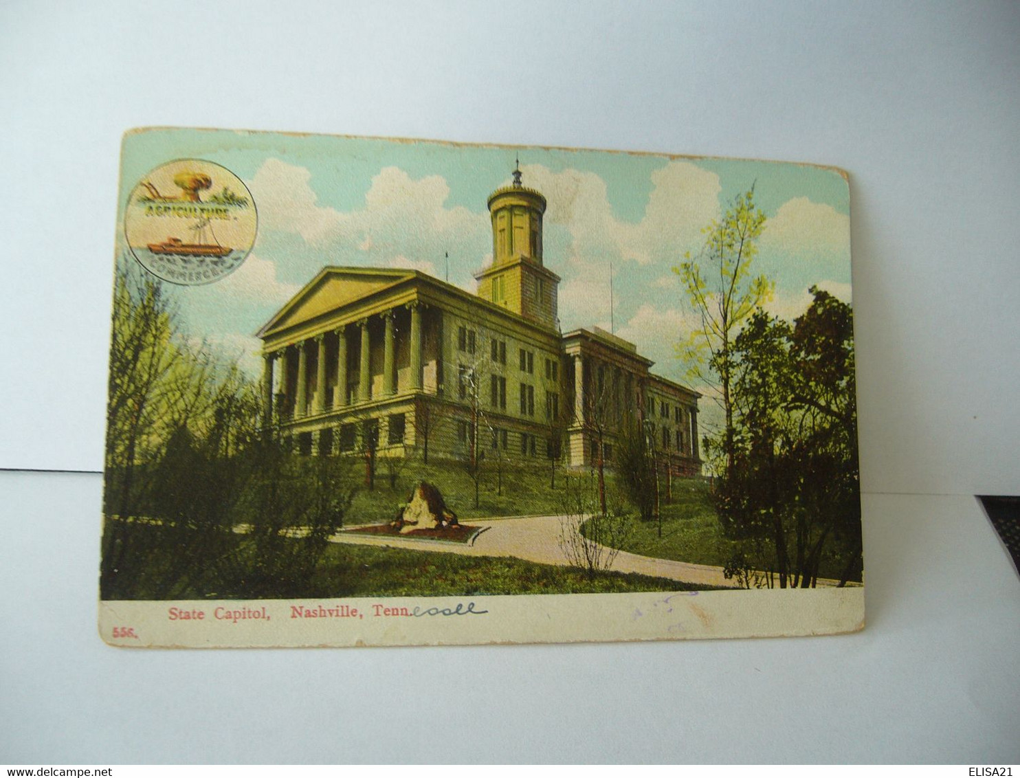 STATE CAPITAL NASHVILLE ETATS UNIS USA TH TENNESSEE CPA AGRICULTURE COMMERCE - Nashville